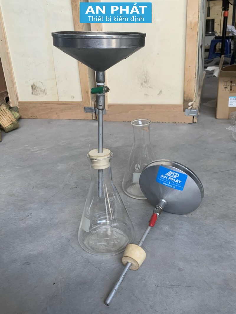 Phễu đo độ lưu động của vữa tươi