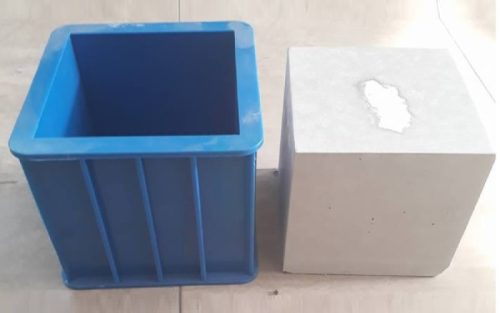 Khuôn đúc mẫu bê tông 150x150x150 bằng nhựa 7 khuôn đúc mẫu bê tông