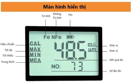Máy đo chiều dày lớp mạ kẽm DR3000 11 Máy đo chiều dày lớp mạ kẽm DR3000