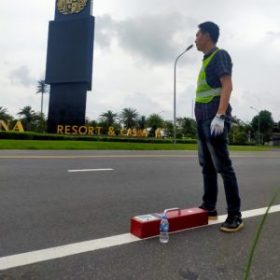 máy đo phản quang sơn kẻ vạch giao thông