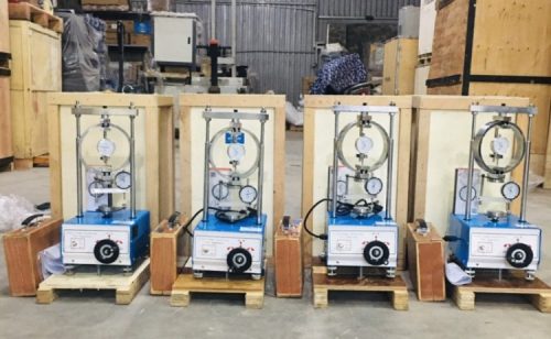 Máy nén CBR cơ 50KN 6 Máy nén CBR cơ 50KN
