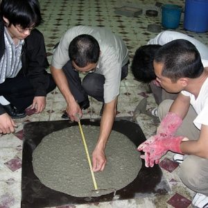 Bộ thí nghiệm chảy xòe bê tông