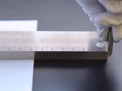 Thước đo độ mịn màng sơn QXD 25µm, 50µm, 100µm 10 Thước đo độ mịn màng sơn QXD