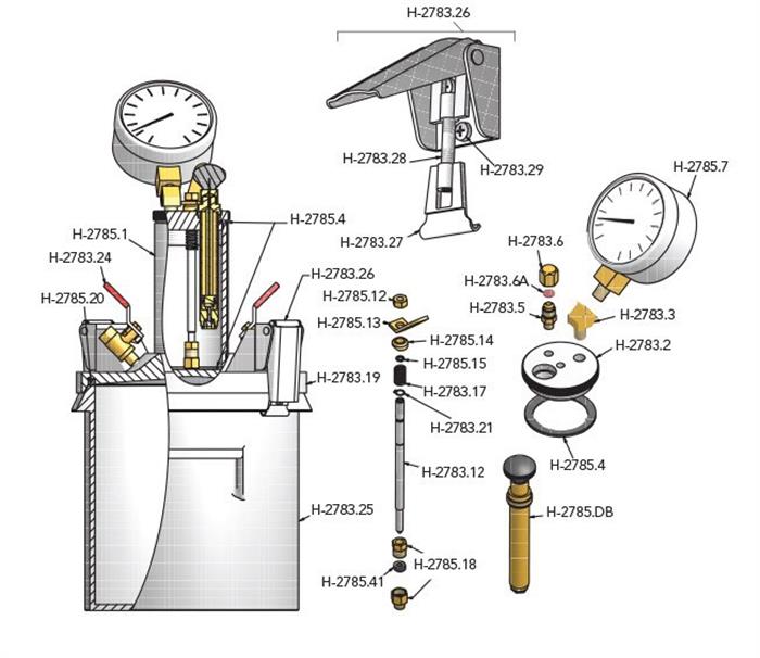 Thiết bị đo hàm lượng bọt khí trong bê tông CA-3 (HC-7) 8 Thiết bị đo hàm lượng bọt khí trong bê tông CA-3