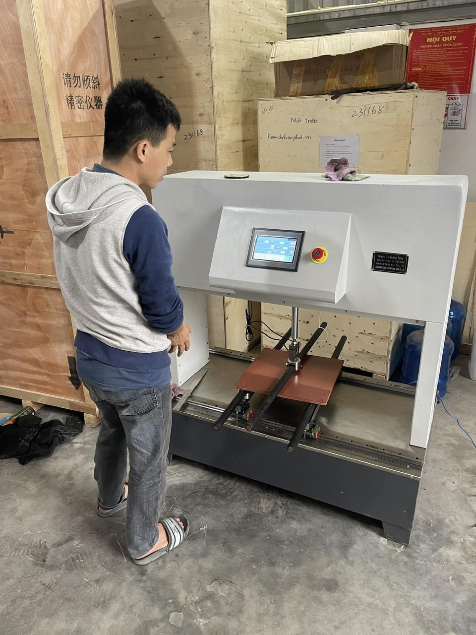 Máy thử cường độ uốn gạch - Ảnh 4